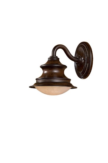 Foto para 13w SW 1 Light Wall Mount Windsor Rust Double French Scavo