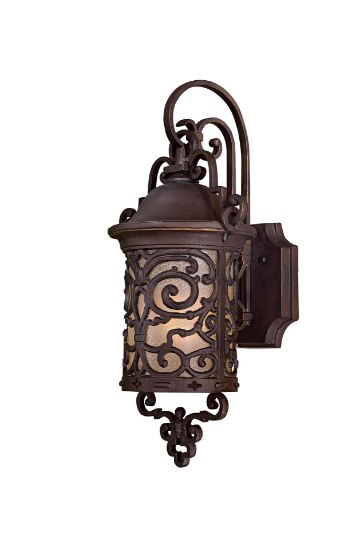 Foto para 13w SW 1 Lt Outdoor Wall Mount Chelesa Bronze Double French Scavo