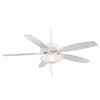 Foto para 125.7w SW 52In Mojo Ceiling Fan - 2013 Oil Rubbed Bronze Frosted White