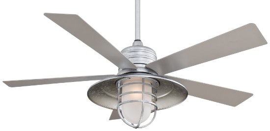 Foto para 158w SW Rainman Ceiling Fan-54In Galvanized Etched