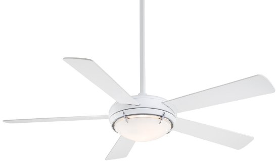 Foto para 167.25w SW Como Fan-54In White Satin White Opal