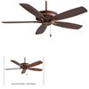 Foto para 71.3w SW Kafe Ceiling Fan-52In Kocoa