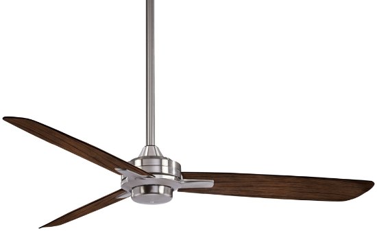 Foto para 84.94w SW 52In Rudolph Ceiling Fan Brushed Nickel W/ Medium Maple