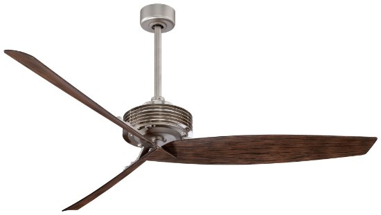 Foto para 102.81w SW Gilera Ceiling Fan - 62In Brushed Steel W/ Brushed Nickel