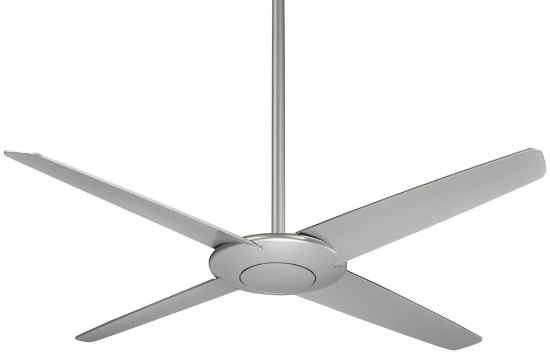 Foto para 63.9w SW 52In Pancake Ceiling Fan 2015 Silver