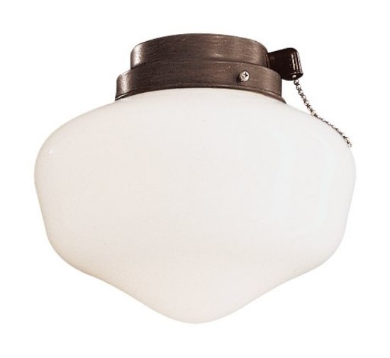 Foto para SW Wet Location Schoolhouse Light Oil Rubbed Bronze