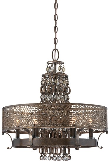 Foto para 60w SW 6 Light Chandelier French Bronze