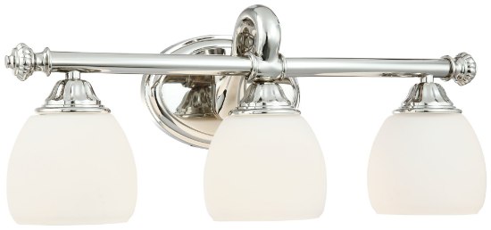 Foto para 100w SW Three Light Bath Polished Nickel