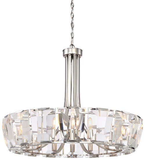 Foto para 60w SW 16 Light Chandelier Polished Nickel