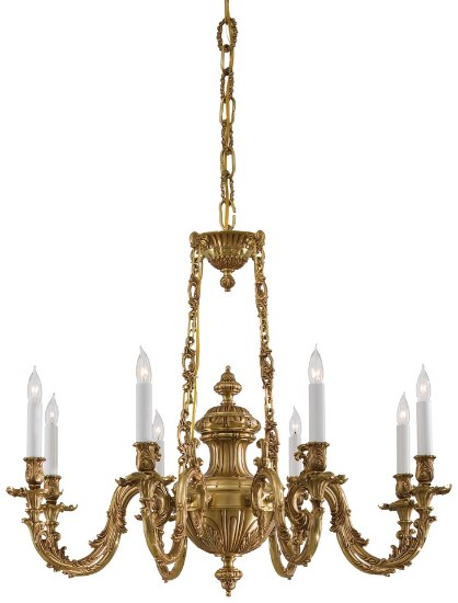 Foto para 60w SW Eight Light Chandelier