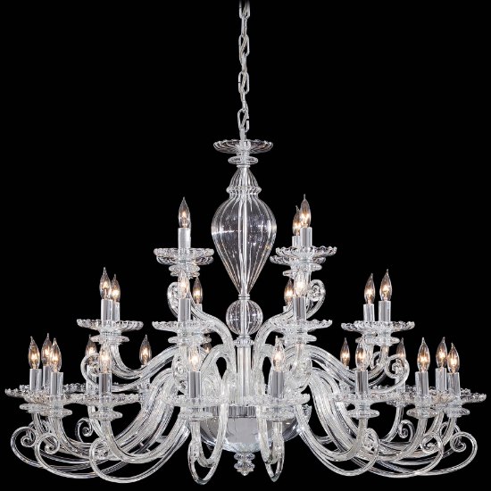 Foto para 60w SW 28 Light Chandelier Chrome