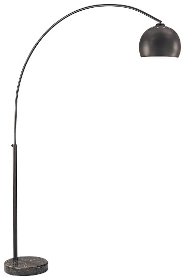 Foto para 150w SW 1 Light Arc Floor Lamp Dorian Bronze