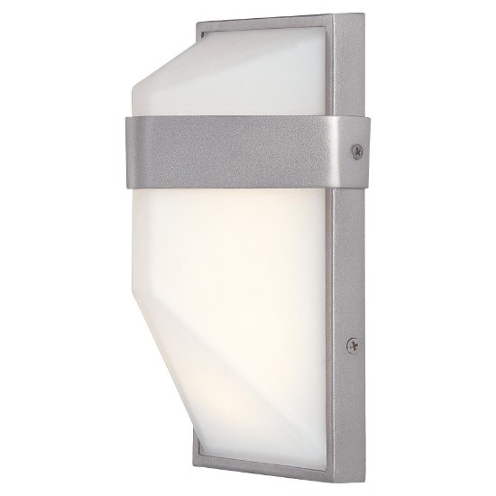 Foto para 10w WW Led Pocket Lantern Silver Dust Etched White Glass