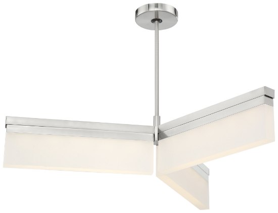 Foto para 27w WW Pendant Brushed Nickel Frosted Acrylic