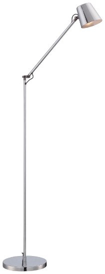 Foto para 6w WW Led Floor Lamp Chrome