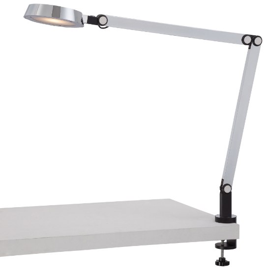 Foto para 13w WW Led Clip Task Lamp Chrome