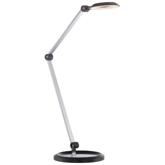 Foto para 10w WW Led Table Lamp Chrome Black