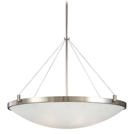 Foto para SW 6 Light Pendant Brushed Nickel