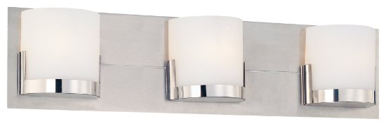 Foto para 50w SW 3 Light Bath Chrome Etched Opal