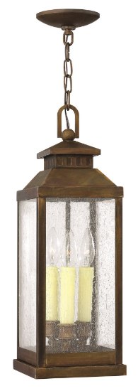 Foto para 60w Outdoor Revere CAND Clear Seedy Sienna Hanging