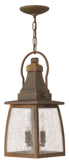 Foto para 60w Outdoor Montauk CAND Clear Seedy Sienna Hanging