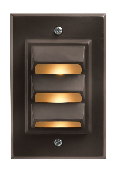 Foto para 12w Landscape Deck Vertical T-5 Wedge Bronze