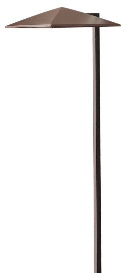 Foto para 18w Landscape Harbor T-5 Wedge Anchor Bronze Landscape Path