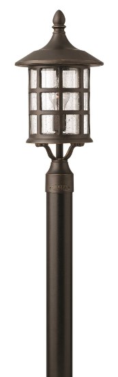 Foto para 100w Outdoor Freeport MED Clear Seedy Oil Rubbed Bronze Post Top/ Pier Mount