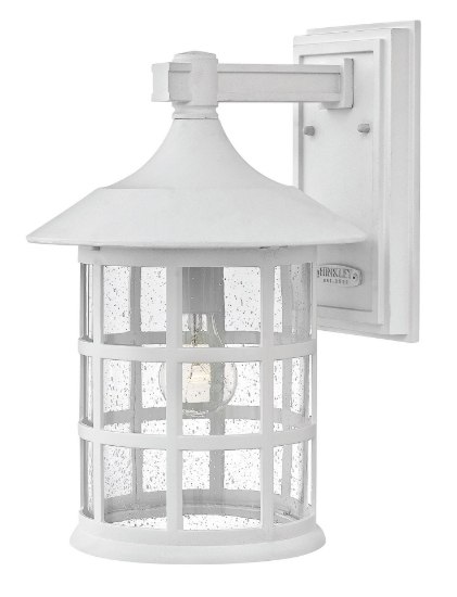 Foto para 15w Outdoor Freeport LED Clear Seedy Classic White Large Wall Mount