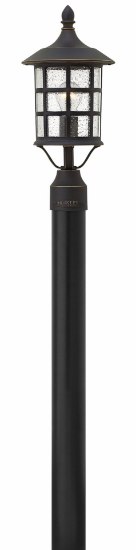 Foto para 100w Outdoor Freeport MED Clear Seedy Oil Rubbed Bronze Post Top/ Pier Mount