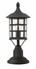 Foto para 100w Outdoor Freeport MED Clear Seedy Oil Rubbed Bronze Post Top/ Pier Mount