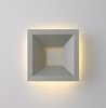 Foto para 24w Outdoor Plaza LED Etched Acrylic Lens Titanium Small Wall Mount