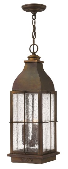 Foto para 60w Outdoor Bingham CAND Clear Seedy Sienna Hanging