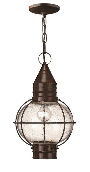 Foto para 100w Outdoor Cape Cod MED Clear Seedy Sienna Bronze Hanging