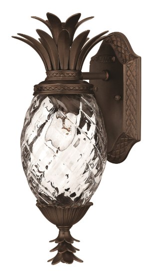 Foto para 60w Outdoor Plantation MED Clear Optic Copper Bronze Mini Wall Mount