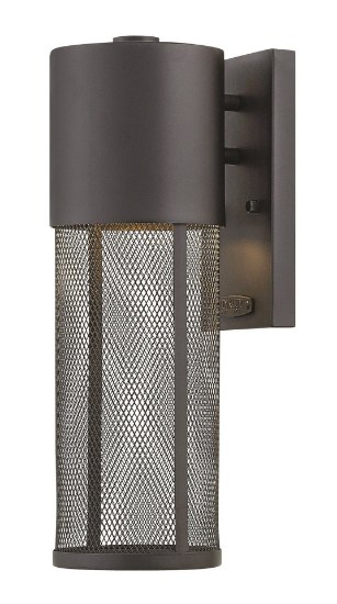 Foto para 15w Outdoor Aria LED Black Small Wall Mount