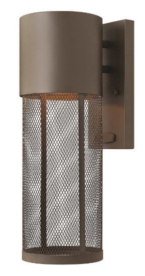 Foto para 15w Outdoor Aria LED Buckeye Bronze Small Wall Mount