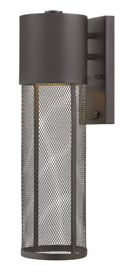 Foto para 100w Outdoor Aria MED Black Medium Wall Mount