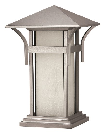 Foto para 15w Outdoor Harbor LED Etched Seedy Bound Titanium Pier Mount