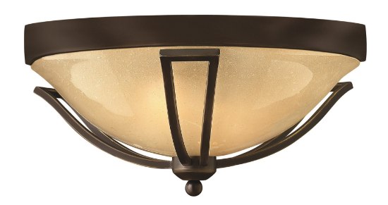 Foto para 75w Outdoor Bolla MED Light Amber Seedy Olde Bronze Flush Mount