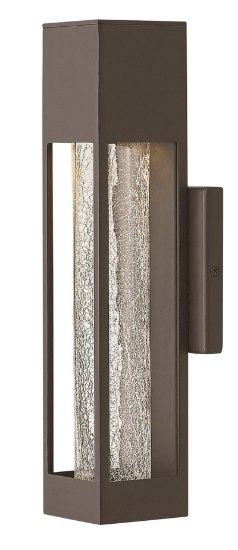 Foto para 35w Outdoor Vapor GU-10 Crackle Bronze Small Wall Mount