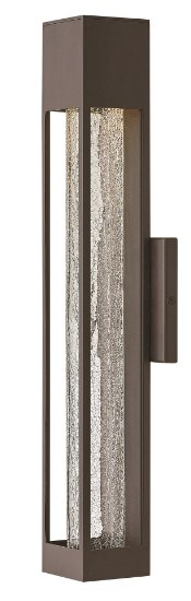 Foto para 35w Outdoor Vapor GU-10 Crackle Bronze Medium Wall Mount