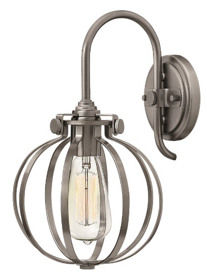 Foto para 100w Sconce Congress MED Antique Nickel