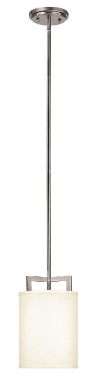 Foto para 100w Mini-Pendant Hampton MED Antique Nickel Stem Hung Pendant