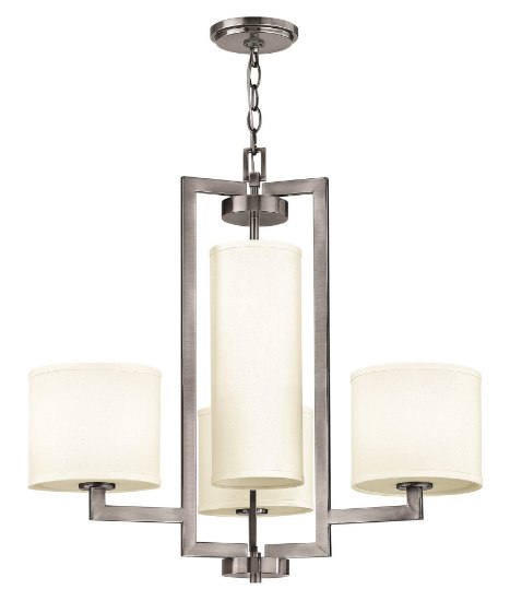 Foto para 100w Chandelier Hampton MED Antique Nickel Single Tier