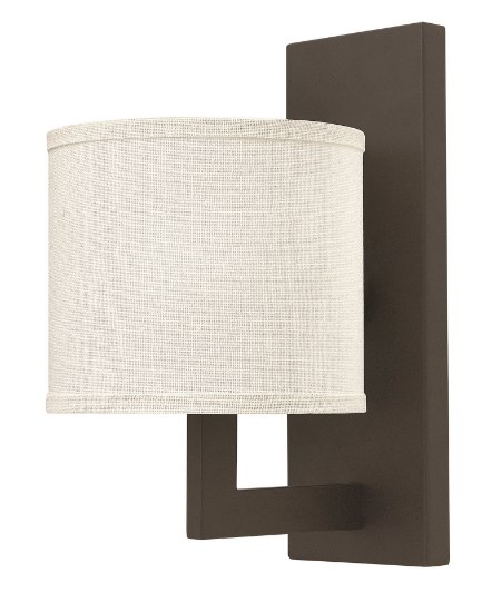 Foto para 100w Sconce Hampton MED Buckeye Bronze