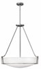 Foto para 100w Foyer Hathaway MED Etched Antique Nickel Stem Hung Foyer