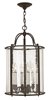 Foto para 60w Foyer Gentry CAND Clear Seedy Panels Olde Bronze Single Tier Foyer