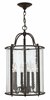 Foto para 60w Foyer Gentry CAND Clear Seedy Panels Olde Bronze Single Tier Foyer