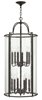 Foto para 60w Foyer Gentry CAND Clear Seedy Panels Olde Bronze Two Tier Foyer